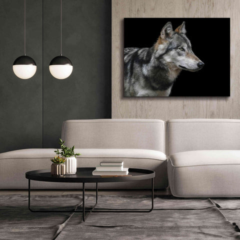 Image of 'Wolf' by Epic Portfolio, Giclee Canvas Wall Art,54x40