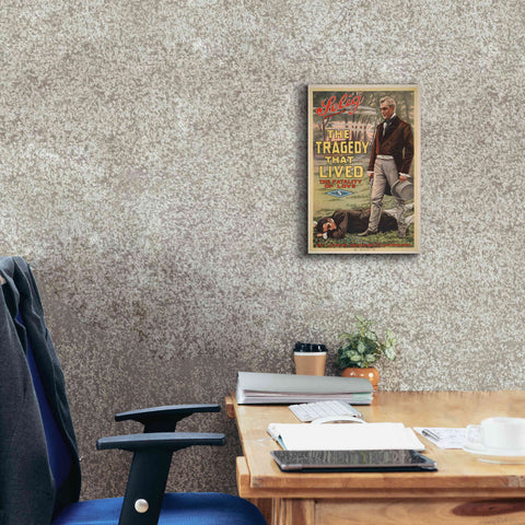 Image of 'The Tragedy That Lived The Fatality Of Love (1914)' by Epic Portfolio, Giclee Canvas Wall Art,12x18