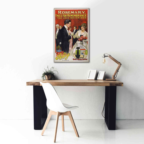 Image of 'Rosemary, That’S For Remembrance (1914)' by Epic Portfolio, Giclee Canvas Wall Art,26x40