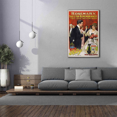 Image of 'Rosemary, That’S For Remembrance (1914)' by Epic Portfolio, Giclee Canvas Wall Art,40x60