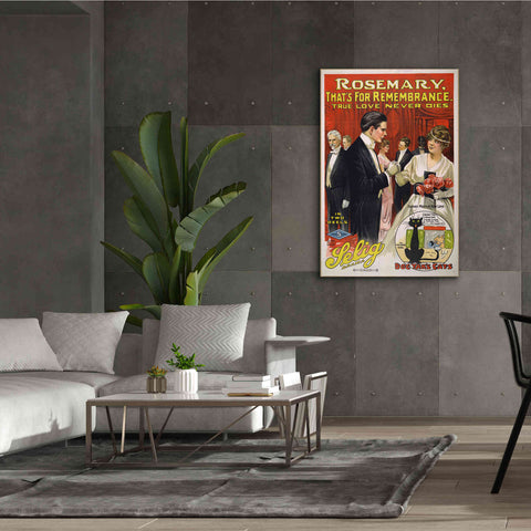 Image of 'Rosemary, That’S For Remembrance (1914)' by Epic Portfolio, Giclee Canvas Wall Art,40x60