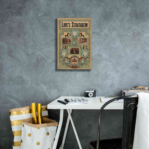 Image of 'Love’S Stratagem (1909)' by Epic Portfolio, Giclee Canvas Wall Art,12x18