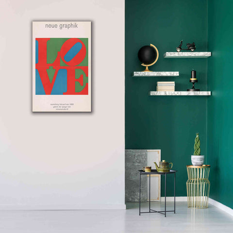 Image of 'Love. Neue Graphik (1968)' by Epic Portfolio, Giclee Canvas Wall Art,26x40