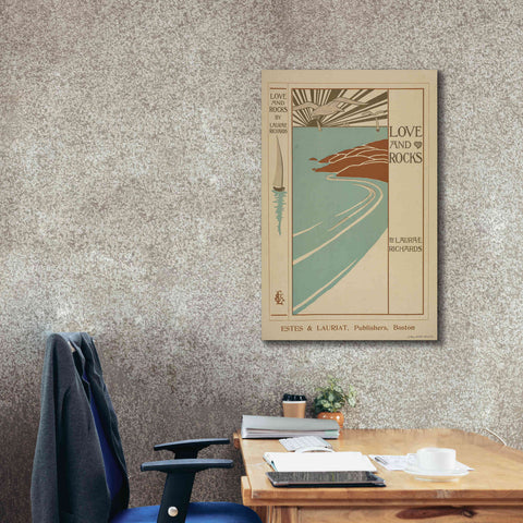 Image of 'Love And Rocks (1895 - 1917)' by Epic Portfolio, Giclee Canvas Wall Art,26x40