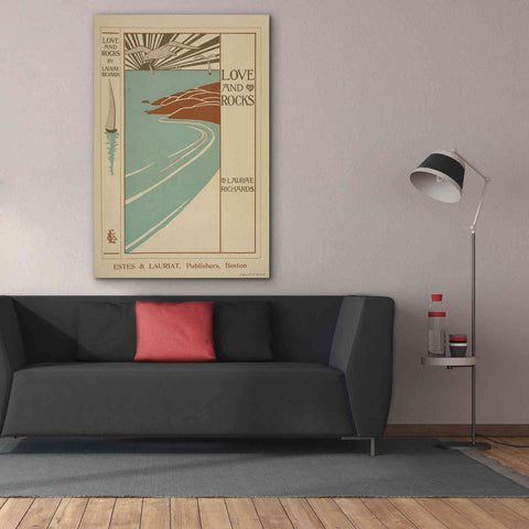 Image of 'Love And Rocks (1895 - 1917)' by Epic Portfolio, Giclee Canvas Wall Art,40x60