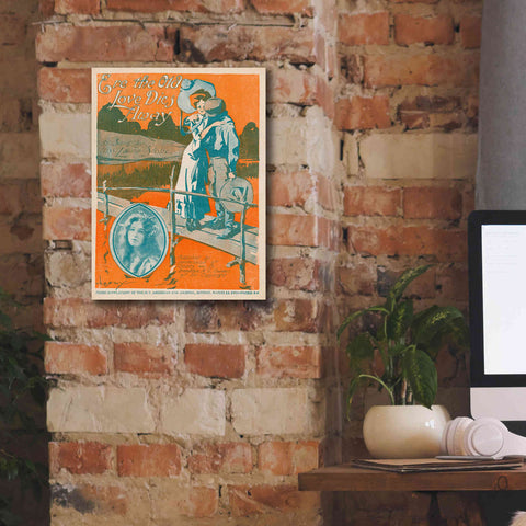 Image of 'Ere The Old Love Dies Away (1900)' by Epic Portfolio, Giclee Canvas Wall Art,12x16