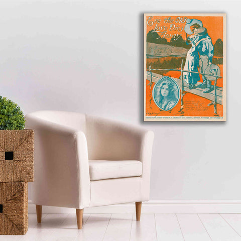 Image of 'Ere The Old Love Dies Away (1900)' by Epic Portfolio, Giclee Canvas Wall Art,26x34