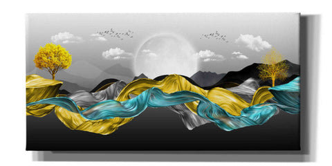Image of Epic Graffiti'The Silky Mountains' by Epic Portfolio, Giclee Canvas Wall Art