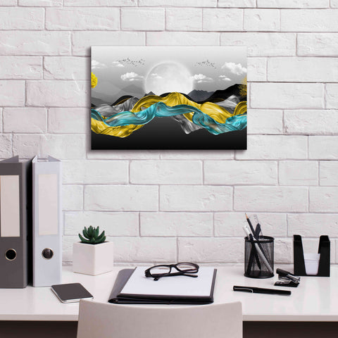 Image of Epic Graffiti'The Silky Mountains Crop' by Epic Portfolio, Giclee Canvas Wall Art,18 x 12