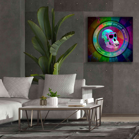 Image of 'Ape Crypto Coin' by Epic Portfolio, Canvas Wall Art,37 x 37