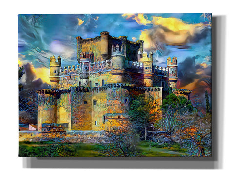 Image of 'Toledo Spain Guadamur Castle' by Pedro Gavidia, Canvas Wall Art