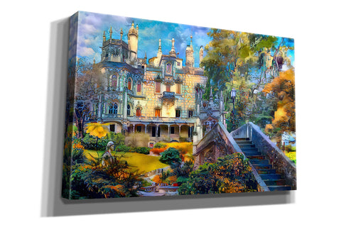 Image of 'Sintra Portugal Quinta de Regaleira' by Pedro Gavidia, Canvas Wall Art