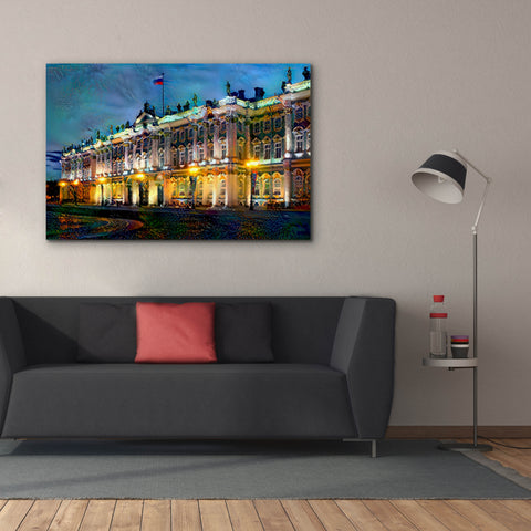 Image of 'Saint Petersburg Russia Hermitage Museum' by Pedro Gavidia, Canvas Wall Art,60 x 40