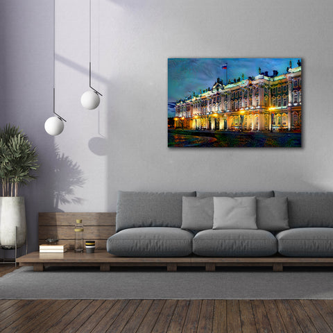 Image of 'Saint Petersburg Russia Hermitage Museum' by Pedro Gavidia, Canvas Wall Art,60 x 40