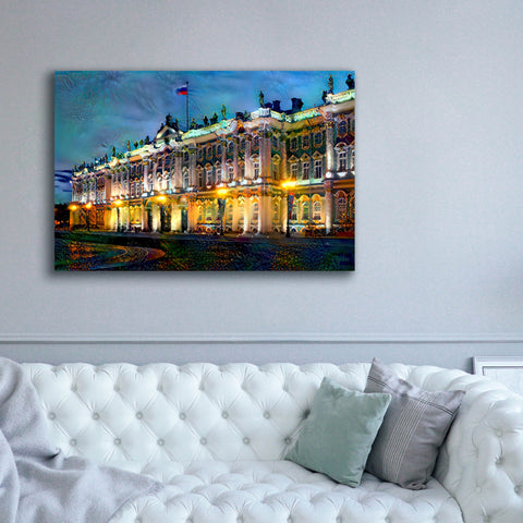 Image of 'Saint Petersburg Russia Hermitage Museum' by Pedro Gavidia, Canvas Wall Art,60 x 40