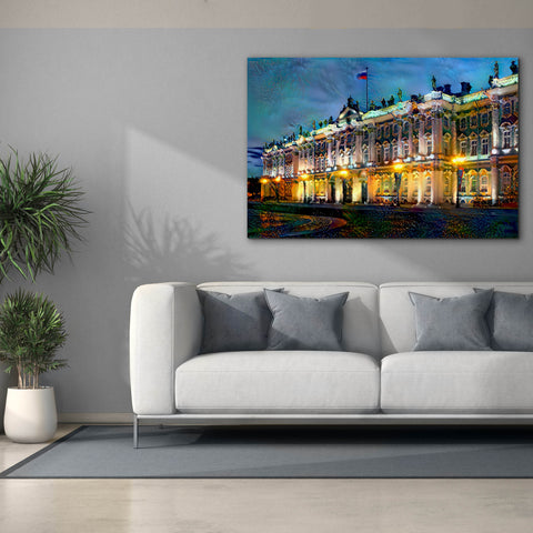 Image of 'Saint Petersburg Russia Hermitage Museum' by Pedro Gavidia, Canvas Wall Art,60 x 40