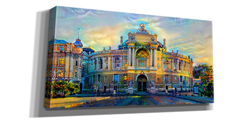 Image of 'Odessa Ukraine Opera and Ballet Theater' by Pedro Gavidia, Canvas Wall Art