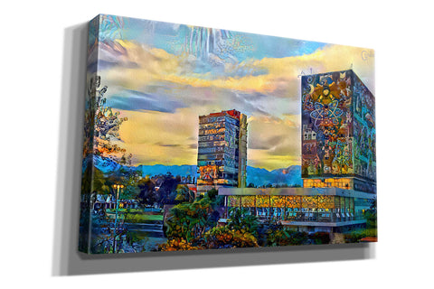 Image of 'Mexico City University City' by Pedro Gavidia, Canvas Wall Art