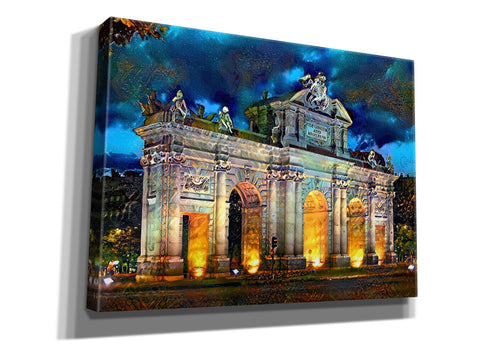 Image of 'Madrid Spain Alcala Gate' by Pedro Gavidia, Canvas Wall Art