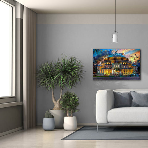Image of 'London England Royal Albert Hall' by Pedro Gavidia, Canvas Wall Art,40 x 26