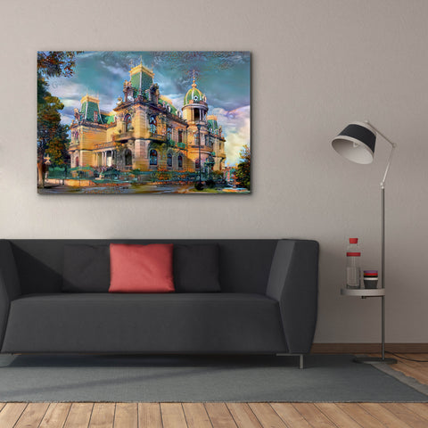 Image of 'Chihuahua Mexico Quinta Gameros' by Pedro Gavidia, Canvas Wall Art,60 x 40