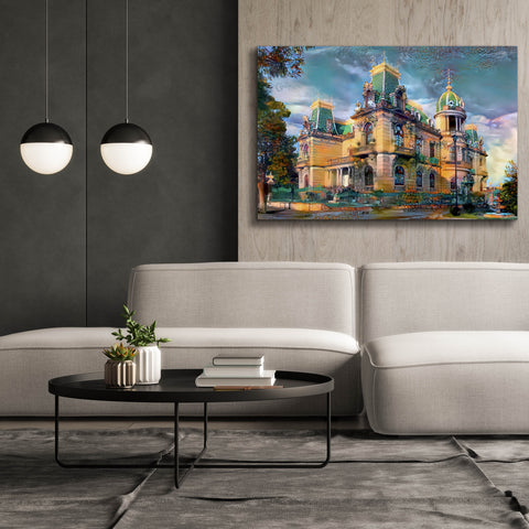 Image of 'Chihuahua Mexico Quinta Gameros' by Pedro Gavidia, Canvas Wall Art,60 x 40