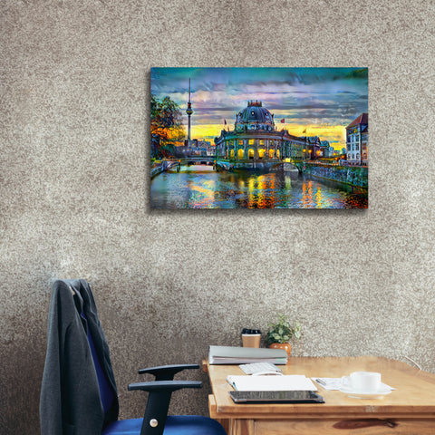 Image of 'Berlin Germany Bode Museum' by Pedro Gavidia, Canvas Wall Art,40 x 26