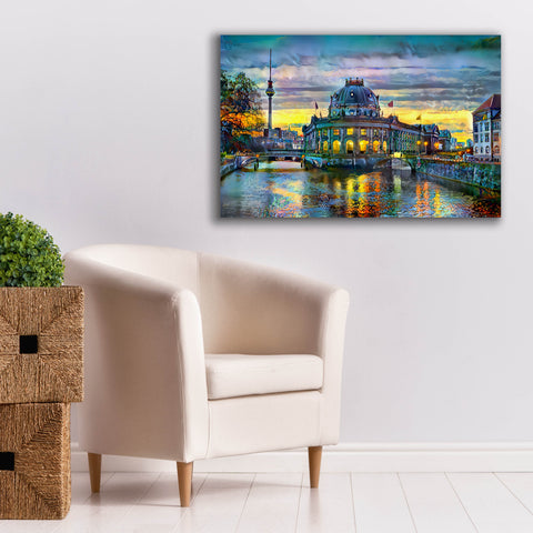 Image of 'Berlin Germany Bode Museum' by Pedro Gavidia, Canvas Wall Art,40 x 26