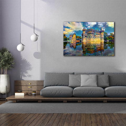 Image of 'Ultrecht Netherlands De Haar Castle' by Pedro Gavidia, Canvas Wall Art,60 x 40