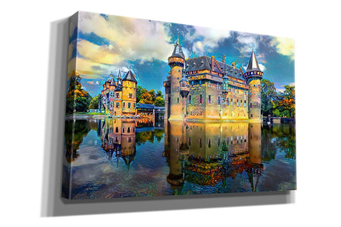 Image of 'Ultrecht Netherlands De Haar Castle' by Pedro Gavidia, Canvas Wall Art