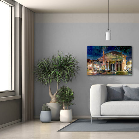 Image of 'Rome Italy Pantheon' by Pedro Gavidia, Canvas Wall Art,40 x 26