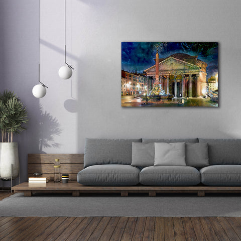 Image of 'Rome Italy Pantheon' by Pedro Gavidia, Canvas Wall Art,60 x 40