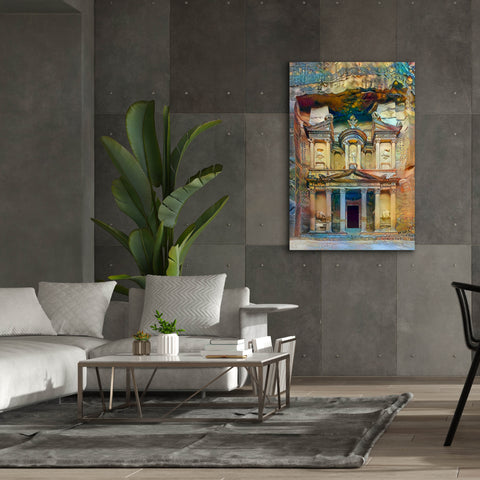 Image of 'Petra Jordan' by Pedro Gavidia, Canvas Wall Art,40 x 60