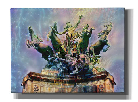 Image of 'Paris France Quadriga at Grand Palais' by Pedro Gavidia, Canvas Wall Art