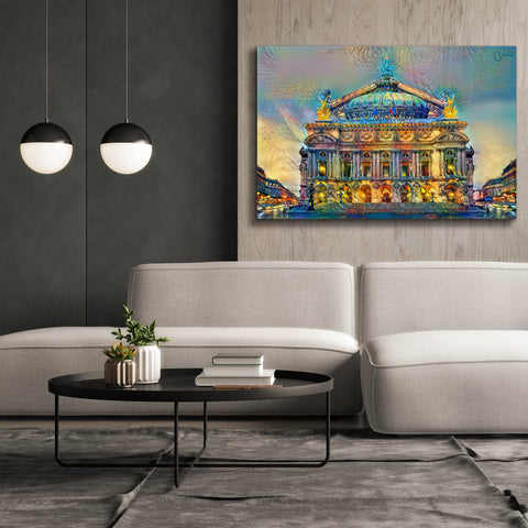 Image of 'Paris France Opera Garnier' by Pedro Gavidia, Canvas Wall Art,60 x 40