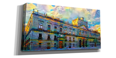 Image of 'Mexico City Palace of Mines' by Pedro Gavidia, Canvas Wall Art