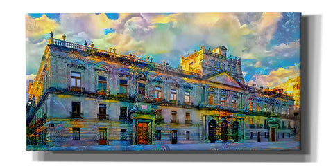Image of 'Mexico City Palace of Mines' by Pedro Gavidia, Canvas Wall Art