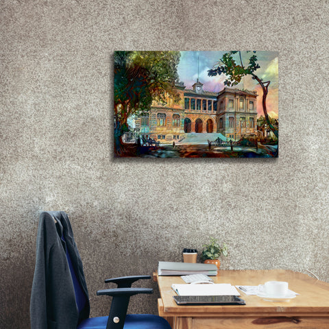 Image of 'Mexico City Museum of Geology' by Pedro Gavidia, Canvas Wall Art,40 x 26