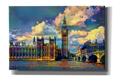 Image of 'London England Big Ben and Parliament' by Pedro Gavidia, Canvas Wall Art