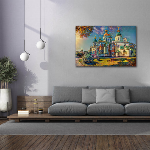 Image of 'Kyiv Ukraine Saint Sophia Cathedral' by Pedro Gavidia, Canvas Wall Art,60 x 40