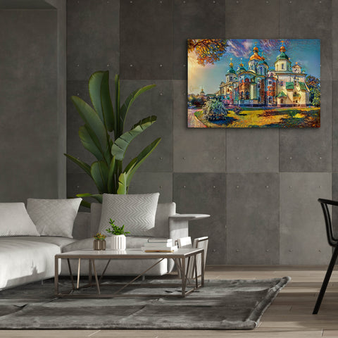 Image of 'Kyiv Ukraine Saint Sophia Cathedral' by Pedro Gavidia, Canvas Wall Art,60 x 40