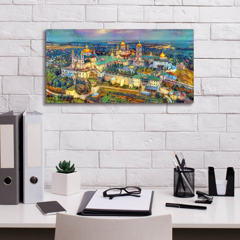 Image of 'Kyiv Ukraine Kyiv Pechersk Lavra Monastery of the Caves' by Pedro Gavidia, Canvas Wall Art,24 x 12