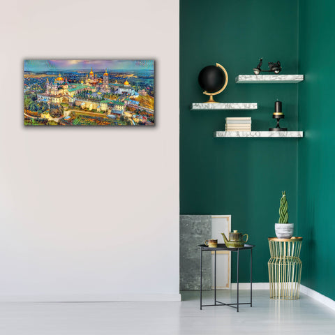 Image of 'Kyiv Ukraine Kyiv Pechersk Lavra Monastery of the Caves' by Pedro Gavidia, Canvas Wall Art,40 x 20