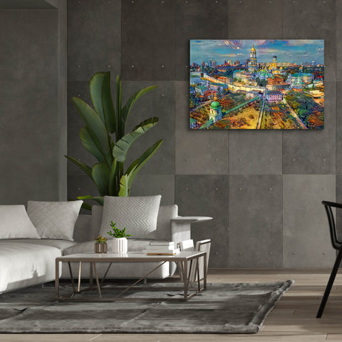 Image of 'Kyiv Ukraine City' by Pedro Gavidia, Canvas Wall Art,60 x 40