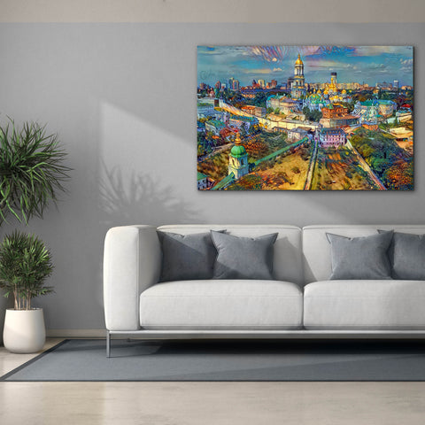 Image of 'Kyiv Ukraine City' by Pedro Gavidia, Canvas Wall Art,60 x 40
