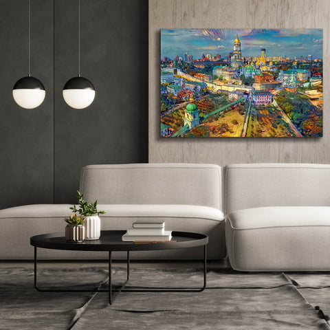 Image of 'Kyiv Ukraine City' by Pedro Gavidia, Canvas Wall Art,60 x 40