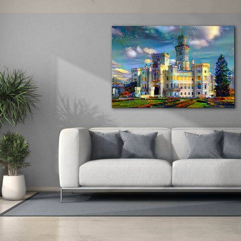 Image of 'Hluboka nad Vltavou Czech Republic Hluboka Castle' by Pedro Gavidia, Canvas Wall Art,60 x 40