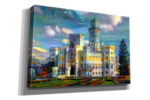 Image of 'Hluboka nad Vltavou Czech Republic Hluboka Castle' by Pedro Gavidia, Canvas Wall Art