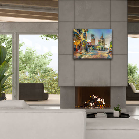 Image of 'Guanajuato Mexico San Miguel de Allende' by Pedro Gavidia, Canvas Wall Art,34 x 26