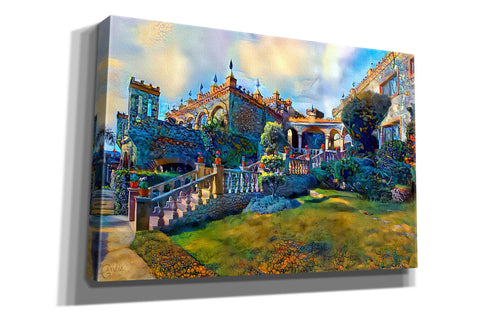 Image of 'Guanajuato Mexico Castillo de Santa Cecilia staircase' by Pedro Gavidia, Canvas Wall Art